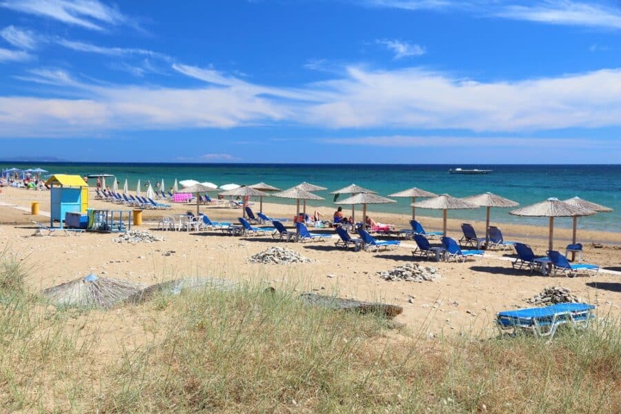 Corfu Beaches - Issos, Corfu in Greece