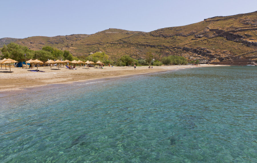 Kea Island - Pisses beach, Kea island, Cyclades, Greece