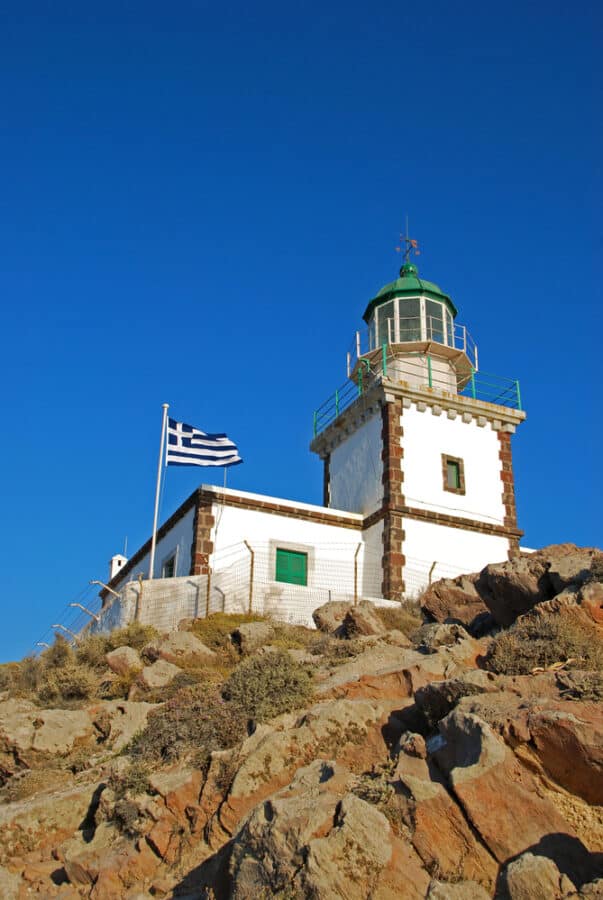 Akrotiri Lighthouse Santorini