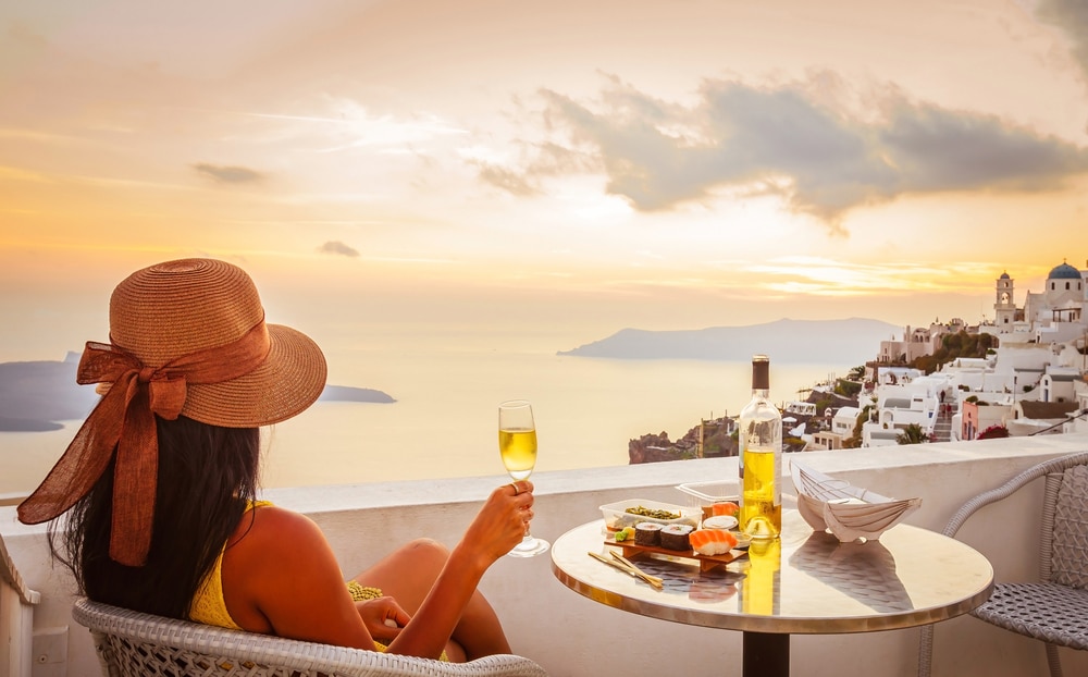 Wines In Greece - Drinking in Santorini