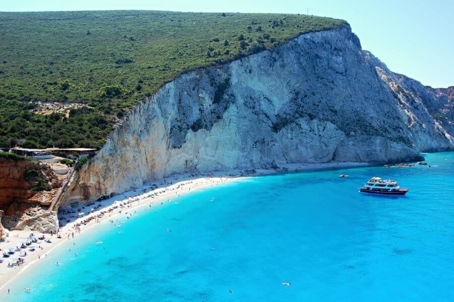 Things to do in Lefkada - Porto Katsiki BeachIsland Greece_