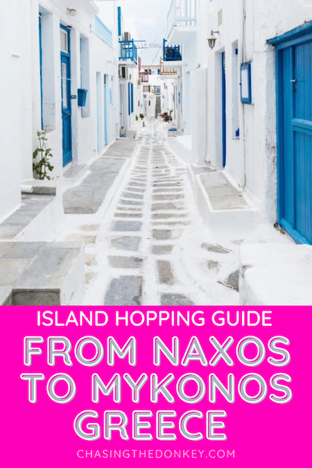 Greece Travel Blog_How To Get From Naxos To Mykonos
