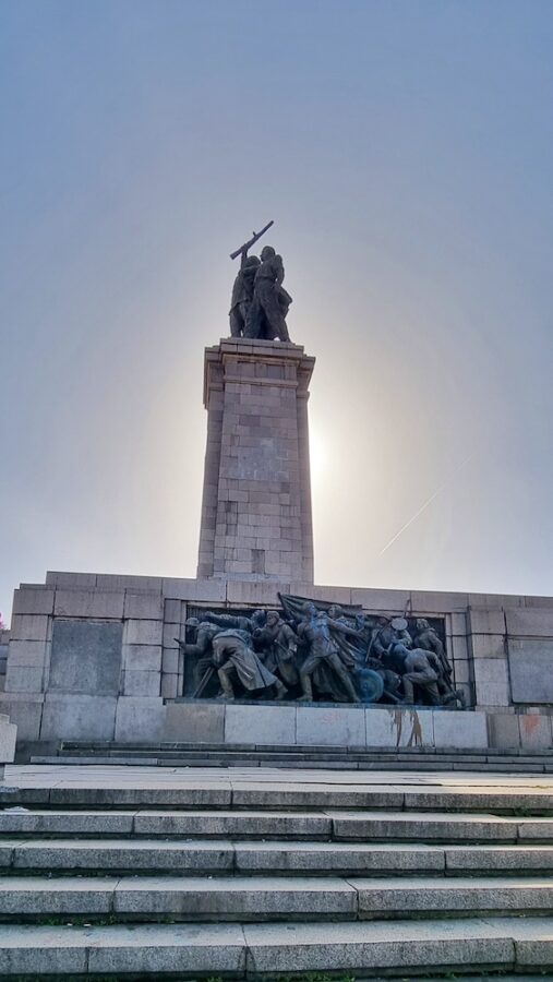Sofia's Red Army Monument - Sofia Bulgaria