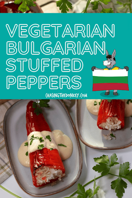 Balkans Recipes_Bulgarian Stuffed Peppers Vegetarian Friendly