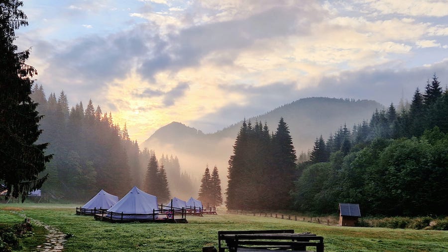 Romania Travel Blog_Best Places To Go Glamping In Romania_Camping Valea Iarului