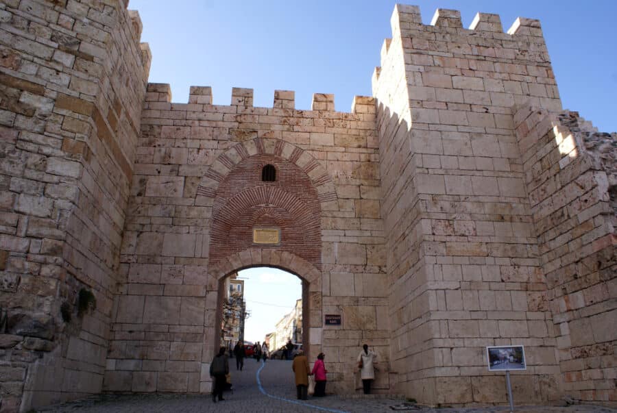 Saltanat Gate Bursa Castle_Bursa Turkey