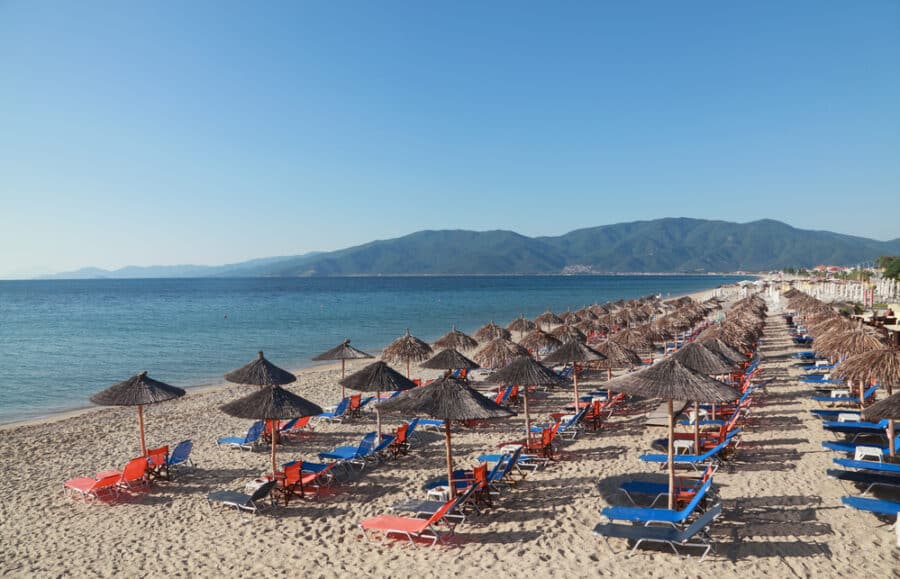 Beaches in Thessaloniki - Asprovalta – Regel Beach