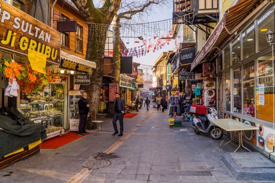 Shopping in Balat, Istanbul Turkey