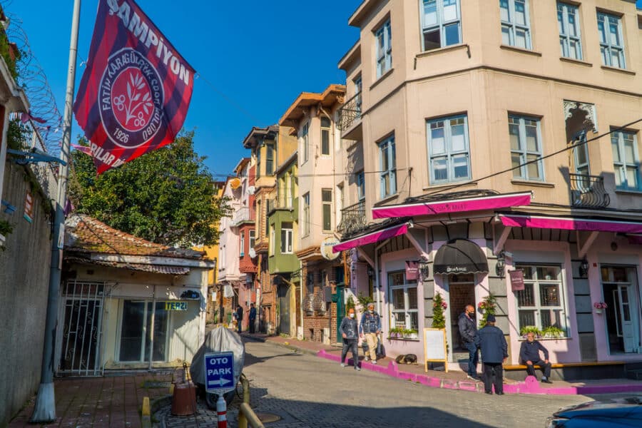 Balat cafe, Istanbul, Turkey