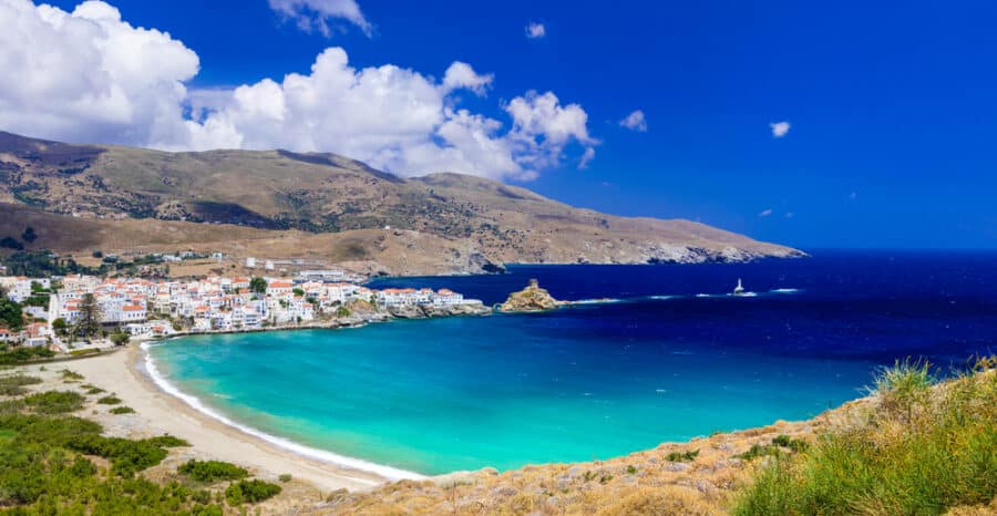 Andros Island - beach view
