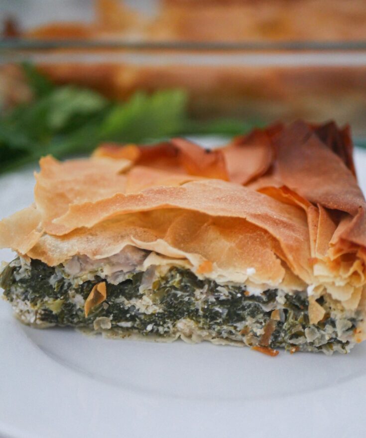 Street food in Athens - Spanakopita