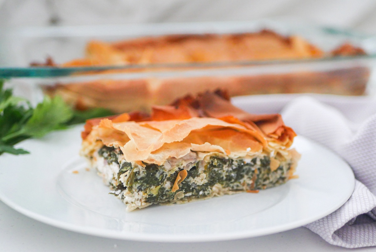 Easy Greek Spanakopita Recipe – Feta And Spinach Pie