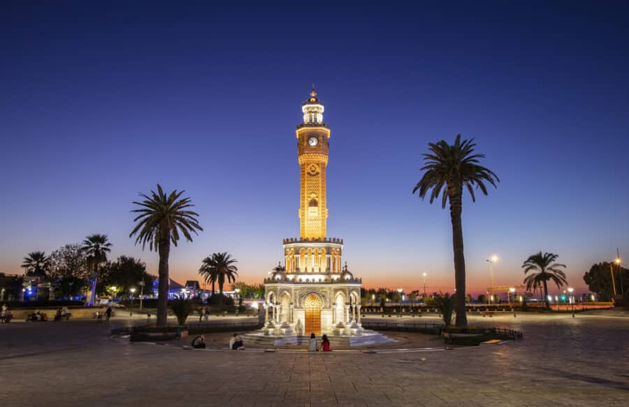 Où loger à Izmir - Tour de l'horloge d'Izmir.