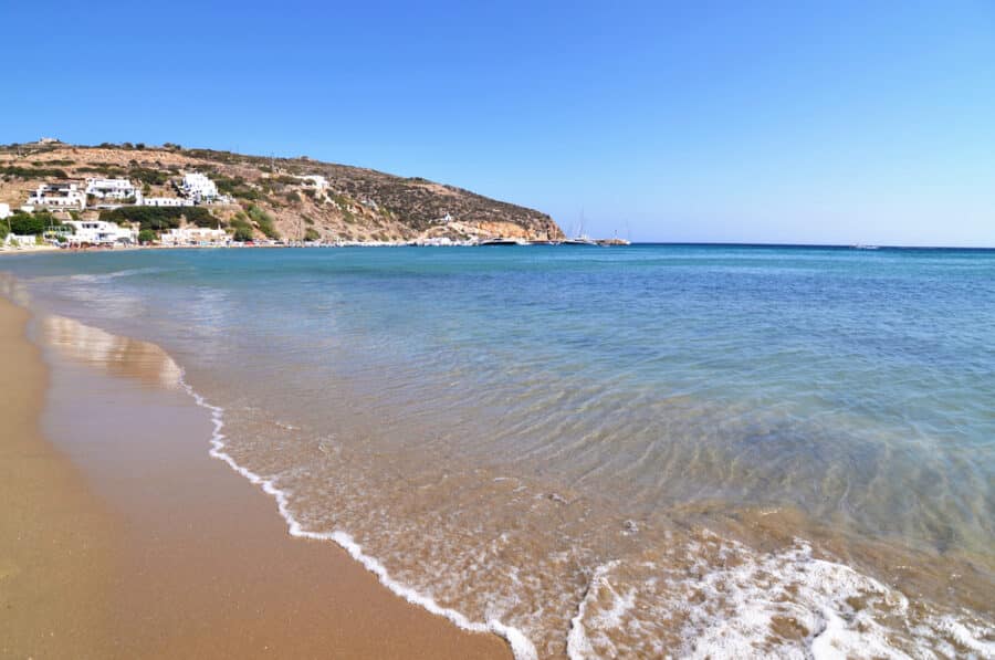 Platys Gialos beach - Sifnos Greece