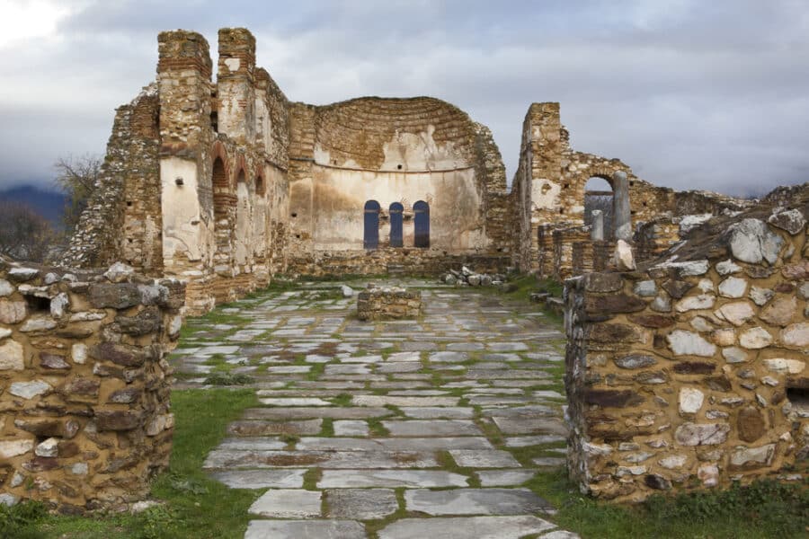 Saint Achilleios basilica, Prespa lake, Greece