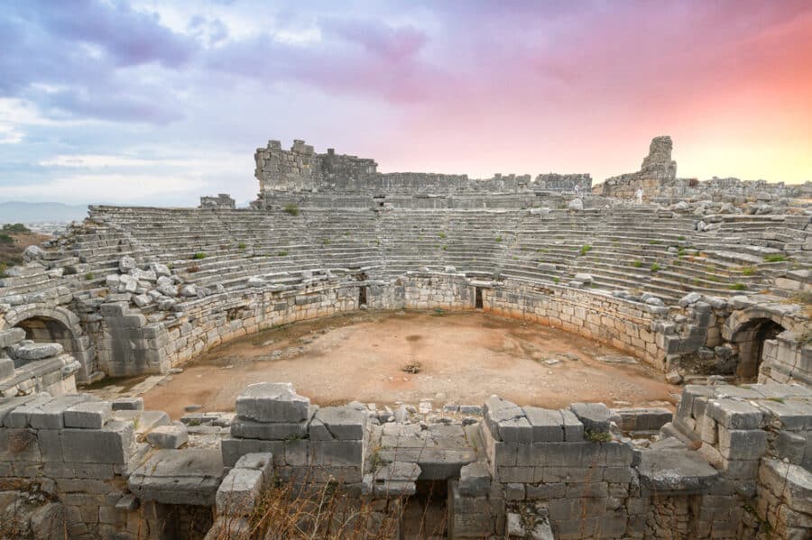 UNESCO World Heritage Sites In Turkey - Xanthos-Letoon