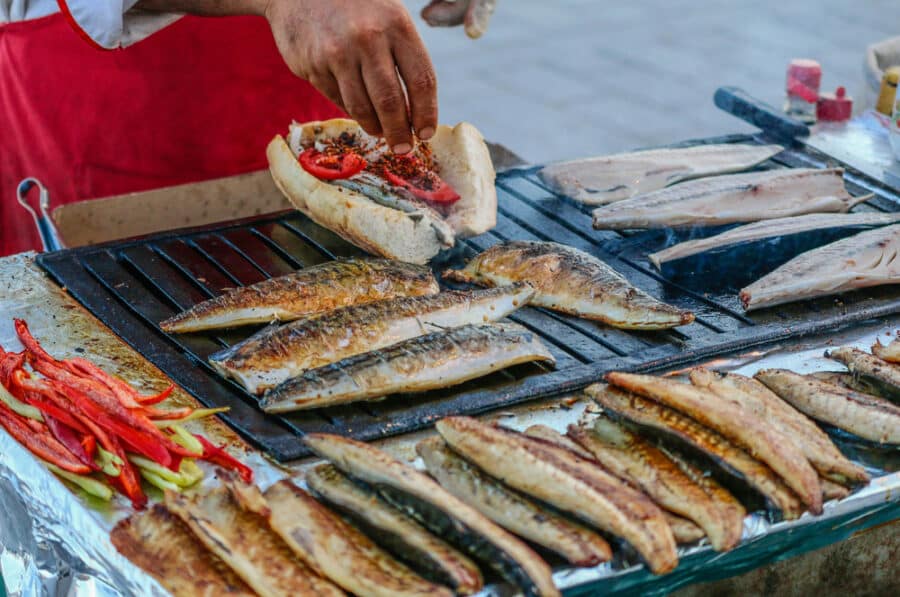 Balık ekmek - Istanbul street food