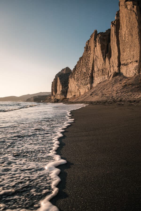 Beaches in Santorini - Eros Beach