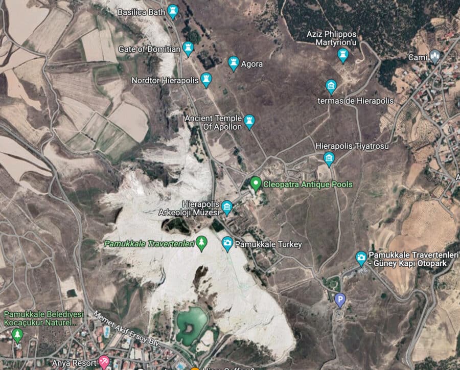 Hierapolis Map