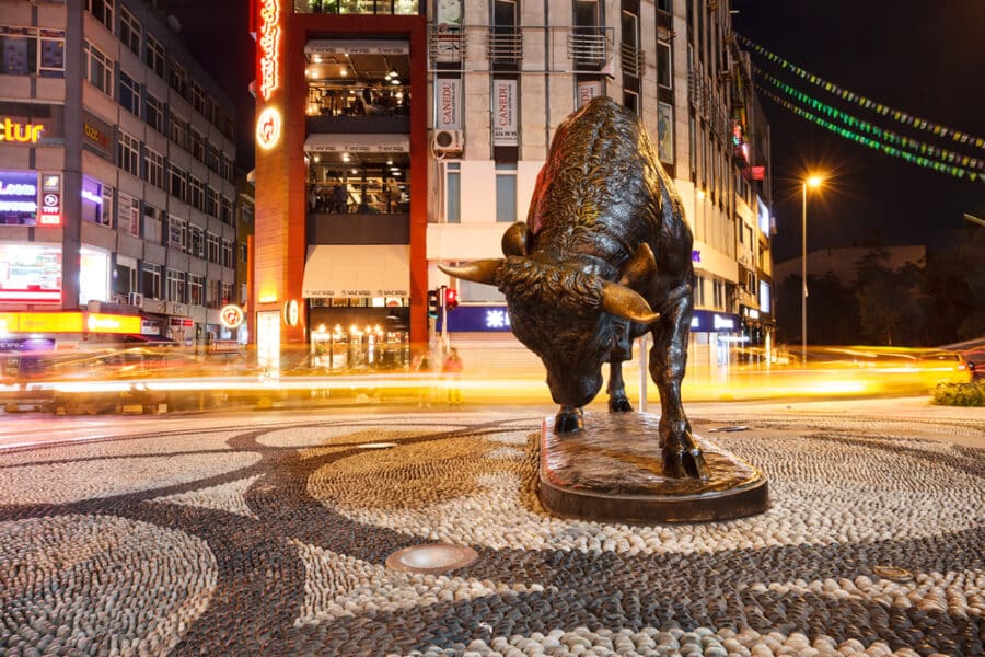 Kadikoy Bull Statue