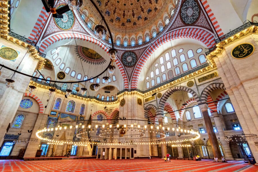 Mosque in Istabul - Mosque Of Süleymaniye