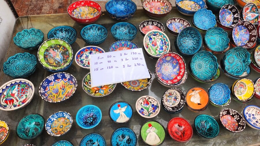 Price of ceramics in Istanbul