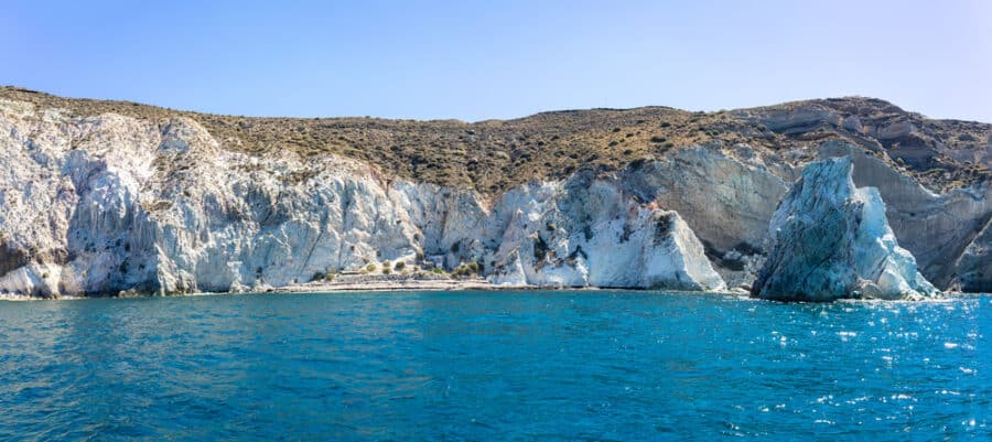 Best beaches in Santorini - White Beach