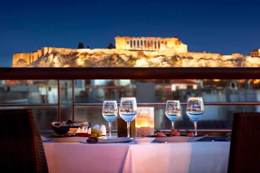 Greece Travel Blog_Rooftop Restaurants & Bars In Athens_Sky Lounge Rooftop Dining Bar At Melia