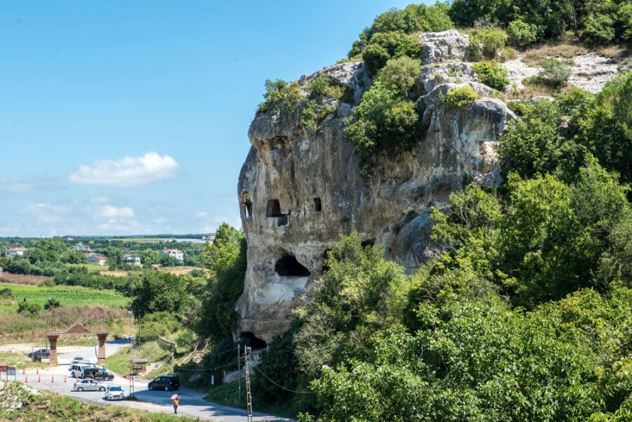 Famous Incegiz Cave in Catalca, Istanbul
