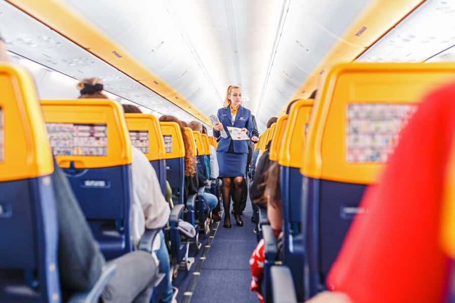 Ryanair flight