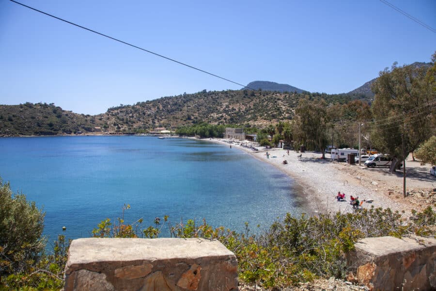 Beaches in Bodrum - Kargi Bay Beach (Camel Beach)