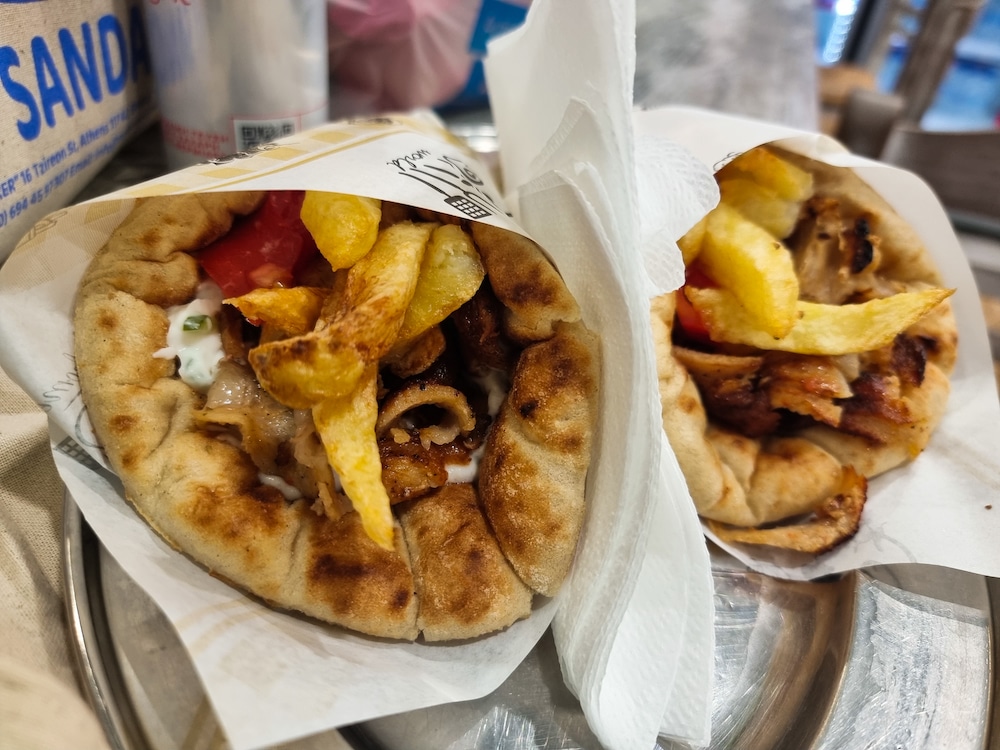 Athens 3 day itinerary - Gyros in Athens